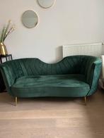 Mooie vintage velvet zetel, Ophalen, Zo goed als nieuw, Vintage