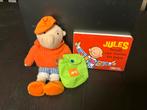 Jules met rugzakje en boekje, Kinderen en Baby's, Speelgoed | Knuffels en Pluche, Ophalen of Verzenden, Zo goed als nieuw