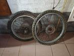 Voor en achterwiel Yamaha dtmx 125cc gratis, Motoren, Particulier