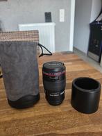 Canon Macro lens EF 100MM 1:2.8 L IS USM. PRIJS VERLAAGD!!!, Audio, Tv en Foto, Foto | Lenzen en Objectieven, Ophalen, Zo goed als nieuw