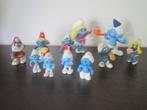 lot 11 vintage smurf figuurtjes, Ophalen of Verzenden, Zo goed als nieuw, Verschillende Smurfen