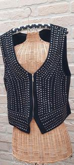 Vest maat 42 clarina, Kleding | Dames, Bodywarmers, Zwart, Maat 42/44 (L), Zo goed als nieuw, Clarina