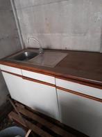 keuken met wasbak , kraan en elektrisch vuur, Ophalen, Gebruikt, Overige kleuren, 150 tot 200 cm