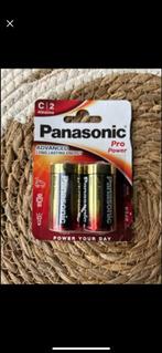 10 paquets de piles panasonic C2 pro power advanced, Enlèvement, Neuf
