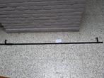 volledig metalen gordijnroede L 180 cm, Ophalen, Gebruikt, Zwart, 150 tot 200 cm