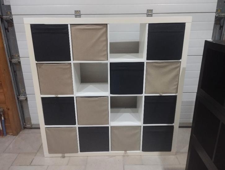 Kallax kasten, Huis en Inrichting, Kasten | Boekenkasten, Gebruikt, 100 tot 150 cm, 150 tot 200 cm, 25 tot 50 cm, Ophalen of Verzenden