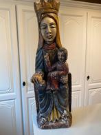Madonna met kind houtsculptuur, Antiek en Kunst, Ophalen