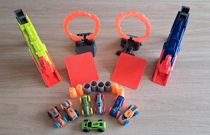 Nerf Nitro Longshot Smash, Kinderen en Baby's, Speelgoed |Speelgoedvoertuigen, Ophalen of Verzenden