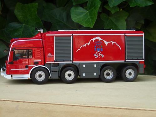 MAN Brandweerwagen Mont Blanc Tunnel - 1/43, Hobby en Vrije tijd, Modelauto's | 1:43, Nieuw, Bus of Vrachtwagen, Ophalen of Verzenden