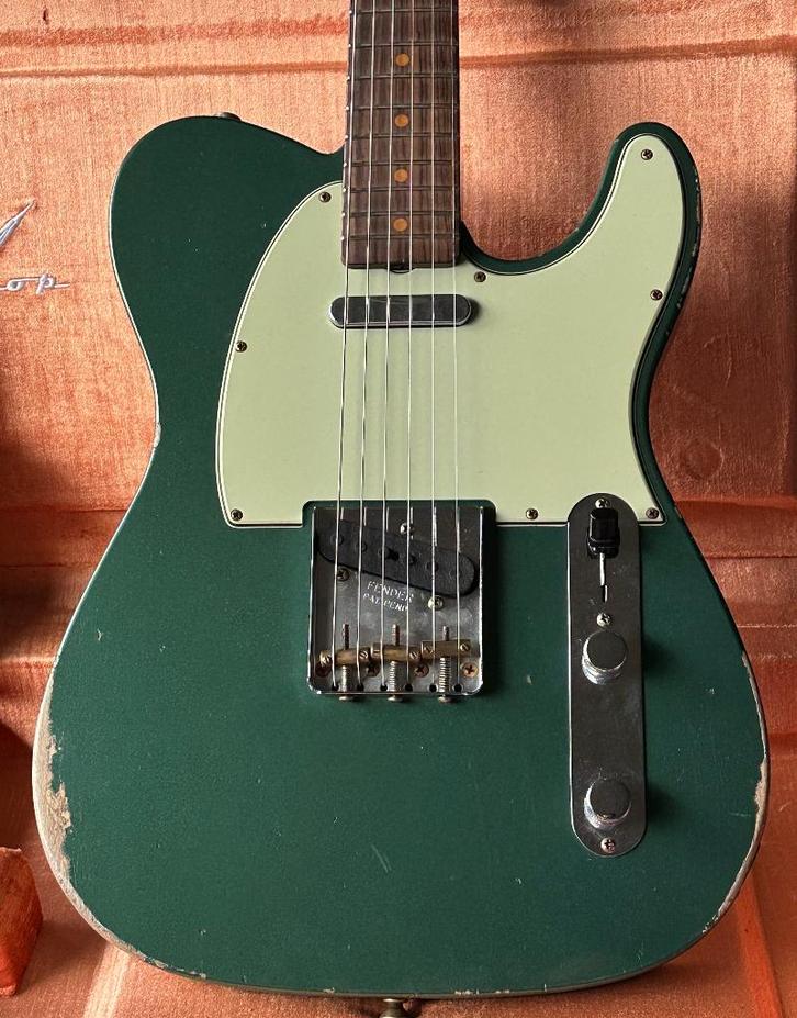 Fender Telecaster 1960 Relic Sherwood Green Limited Edition, Muziek en Instrumenten, Snaarinstrumenten | Gitaren | Elektrisch