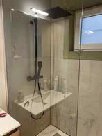 Inloopdouche + bak + wand + kraan, Bricolage & Construction, Sanitaire, Enlèvement, Utilisé, Douche