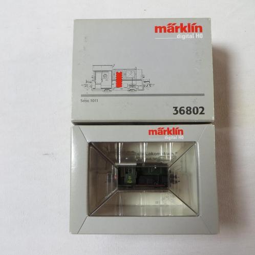 MARKLIN diesellocomotief Köf 36802, Hobby en Vrije tijd, Modeltreinen | H0, Zo goed als nieuw, Locomotief, Wisselstroom, Märklin