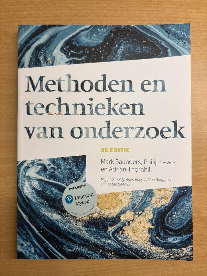 Methoden en technieken van onderzoek - Studieboek, Livres, Livres d'étude & Cours, Neuf, Enseignement supérieur, Gamma, Envoi