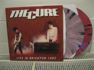 THE CURE - LIVE IN BRIGHTON 1982 - 2 lp color vinyl