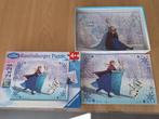 Puzzel Frozen Disney 2 x 24 stukken, 10 tot 50 stukjes, 4 tot 6 jaar, Ophalen of Verzenden, Zo goed als nieuw