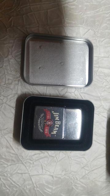 VIntage aansteker Zippo briquet Jim beam H XI 22, Enlèvement ou Envoi