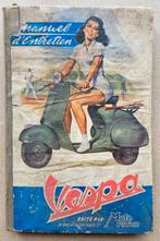 Manuel d'entretien Vespa 1952 Moto Revue, Enlèvement ou Envoi, Utilisé