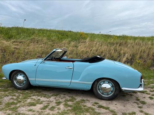 Karmann Ghia Cabrio 1969, Auto's, Oldtimers, Particulier, Benzine, Blauw, Ophalen