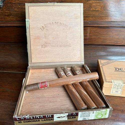 3 doosjes– Mehari’s, La Reina de Manila & De Oude Bolknak, Verzamelen, Rookartikelen, Aanstekers en Luciferdoosjes, Tabaksdoos of Verpakking
