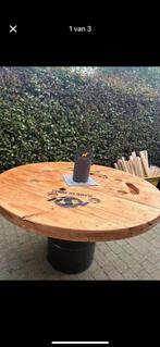 Grote tuin tafels 2 stuks 140 dia, Tuin en Terras, Ophalen, Zo goed als nieuw