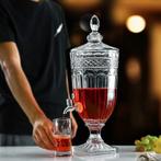 3 liter glazen dispenser voor dranken, Verzamelen, Glas en Drinkglazen, Ophalen