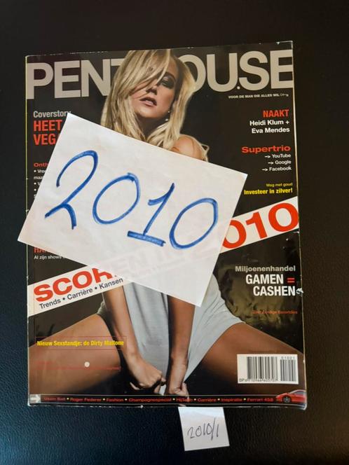 penthouse 5 stuks 30 euro 7,50 per stuk, Boeken, Tijdschriften en Kranten, Ophalen of Verzenden