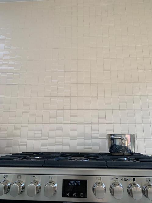 Keukenwand, Huis en Inrichting, Keuken | Keukenelementen, Nieuw, Minder dan 100 cm, Minder dan 50 cm, Crème, Beige, Ophalen