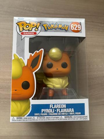 Flareon #629 Pokemon Funko Pop fire beschikbaar voor biedingen