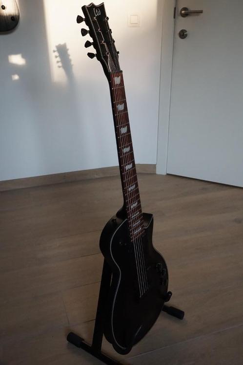 ESP LTD EC-258 Black Satin - Zo goed als nieuw!, Muziek en Instrumenten, Snaarinstrumenten | Gitaren | Elektrisch, Zo goed als nieuw