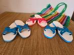 Vintage seventies strandslippers maat 37 te koop in Balen, Kleding | Dames, Schoenen, Slippers, Blauw, Nieuw, Ophalen of Verzenden