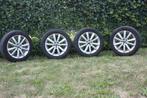 Velgen met banden 185/60/16 Continental Vw Polo, Ophalen, Gebruikt, 16 inch, Banden en Velgen