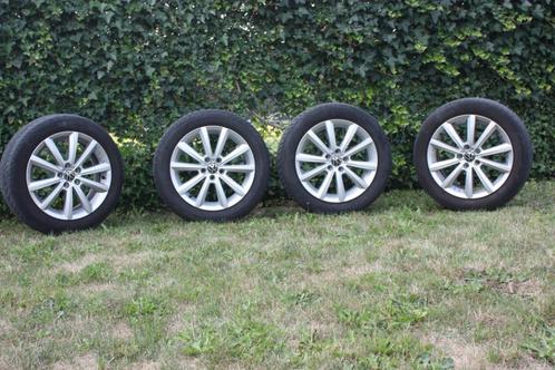 Velgen met banden 185/60/16 Continental Vw Polo, Auto-onderdelen, Banden en Velgen, Banden en Velgen, Winterbanden, 16 inch, 185 mm