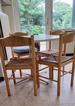 vintage keukentafel en stoelen, Ophalen, Huis en Inrichting