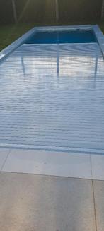 Zwembadlamellen wit pvc voor zwembad 3 m op 9m, Ophalen, Overige typen, 300 cm of meer, Zo goed als nieuw