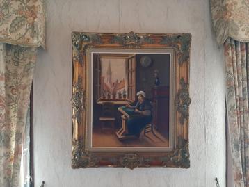 SCHILDERIJ BRUGSE KANTKLOSTER beschikbaar voor biedingen