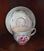 Tasse et soucoupe Dobrush en porcelaine soviétique années 80, Collections, Enlèvement ou Envoi, Comme neuf, Porcelaine, Tasse et/ou soucoupe