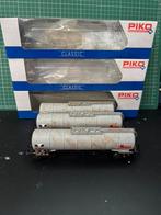 Nmbs , SNCB 3 ketelwagons van piko, Gelijkstroom, Wagon, Zo goed als nieuw, Analoog