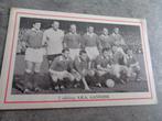 VOETBAL TEAM AA GENT  jaren 60  zeldzame kaart, Verzenden