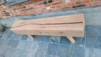 Tuinbank - massieve Franse eik, Tuin en Terras, Ophalen
