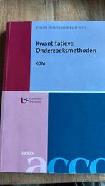 Dimitri Mortelmans - Kwantitatieve Onderzoeksmethoden, Boeken, Ophalen, Gelezen, Dimitri Mortelmans