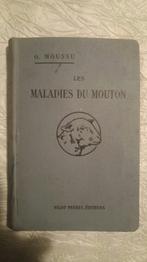 Livre cours maladies du mouton G.Moussu 1923 paris, Ophalen of Verzenden