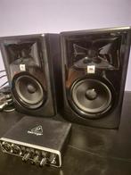 Jbl 305P MKII studiomonitors, Musique & Instruments, Amplis | Clavier, Moniteur & Sono, Enlèvement ou Envoi