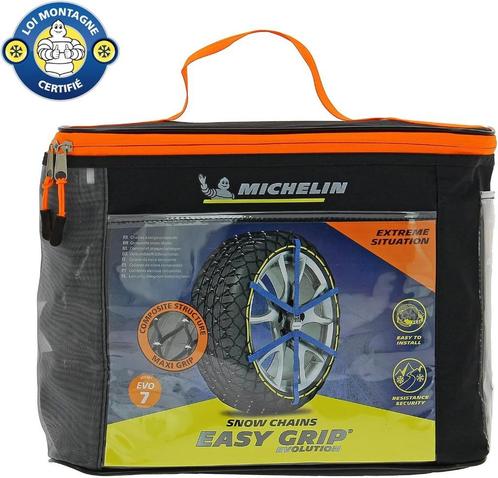Michelin EasyGrip EVO7 sneeuwkettingen, Auto diversen, Sneeuwkettingen, Zo goed als nieuw, Ophalen of Verzenden