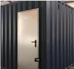 container deur stalen deur, Doe-het-zelf en Bouw, Ophalen