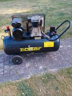 Compressor sionair, Doe-het-zelf en Bouw, Compressors, Ophalen, Gebruikt, Mobiel, 10 bar of meer
