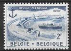 Belgie 1957 - Yvert/OBP 1019 - Brugge - Zeebrugge (PF), Postzegels en Munten, Postzegels | Europa | België, Scheepvaart, Verzenden