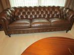 chesterfield bank+ 2 oorfauteuils vintage kan ook apart, Antiek en Kunst, Ophalen