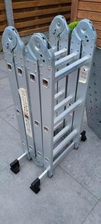Vouwladder 4x3, Doe-het-zelf en Bouw, Ophalen, Zo goed als nieuw