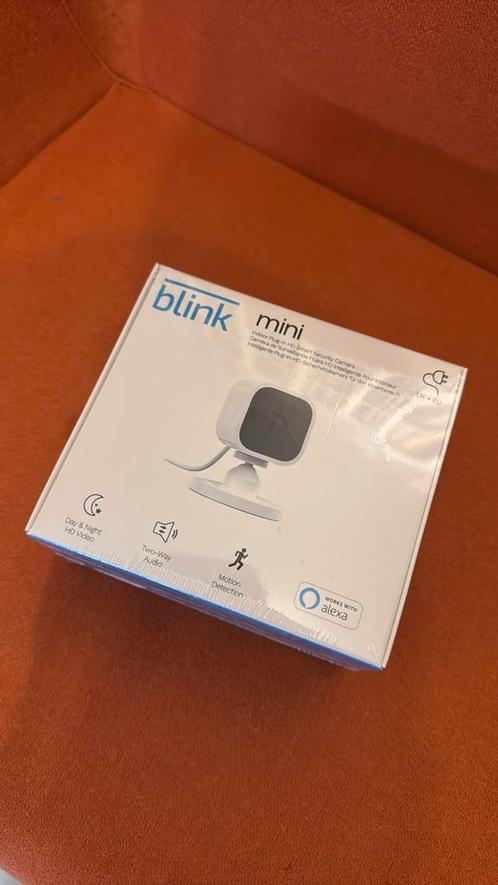 Blink Mini | Caméra d'intérieur, TV, Hi-fi & Vidéo, Caméras de surveillance, Neuf, Caméra d'intérieur, Enlèvement ou Envoi