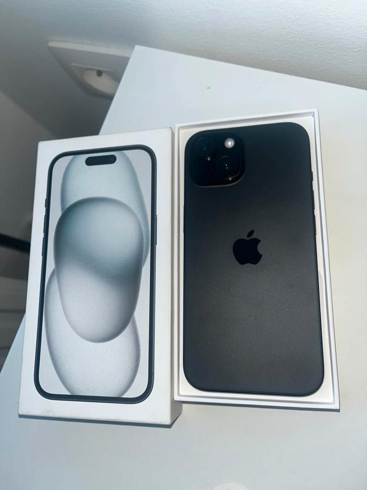 Iphone 15, Telecommunicatie, Mobiele telefoons | Apple iPhone, Zo goed als nieuw, 128 GB, iPhone 15, Zwart, Ophalen